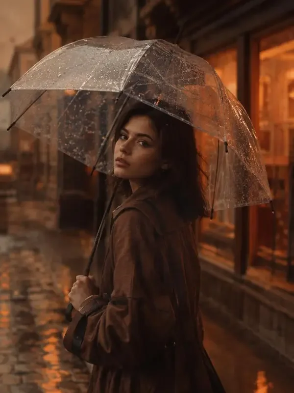 下雨天 短剧封面图