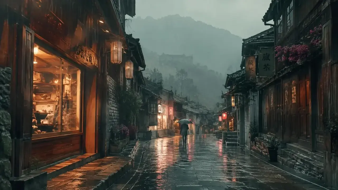 下雨天 首屏横幅图